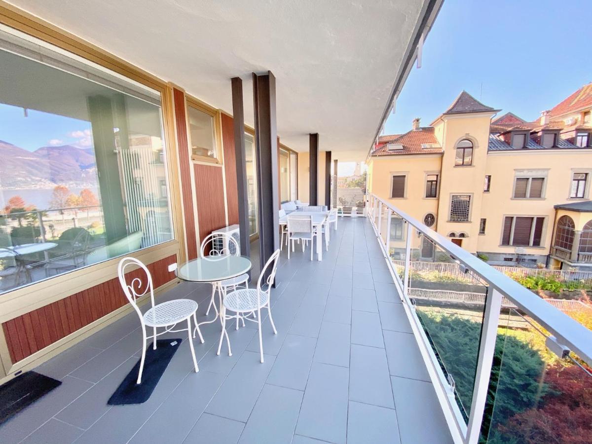 Appartamento Palazzo Di Vetro 루이노 외부 사진